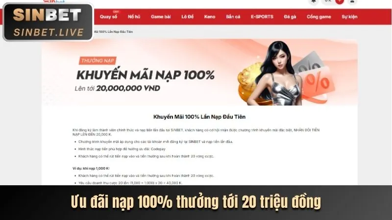 Hoàn trả thể thao casino slot 188v